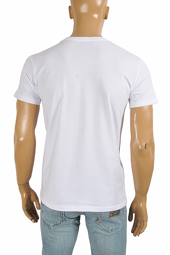 Mens Designer Clothes | GUCCI cotton T-shirt with front print logo 288