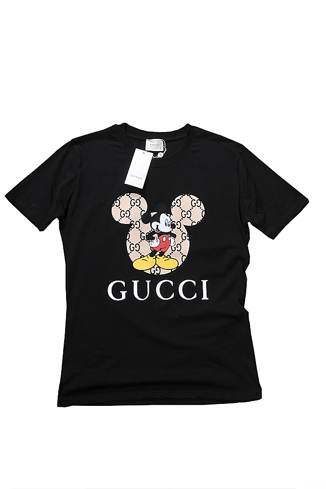 Mens Designer Clothes | GUCCI Menâ??s T-shirt With Mickey Mouse Print 309