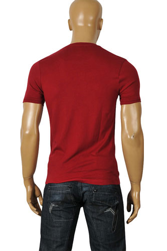 Mens Designer Clothes | GUCCI Men's V-Neck Short Sleeve Tee #94