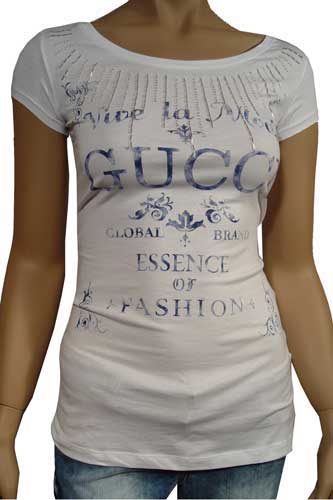 Womens Designer Clothes | GUCCI Lady's Short Sleeve Tunic #14