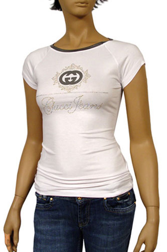 Womens Designer Clothes | GUCCI Ladies Short Sleeve Tee #37