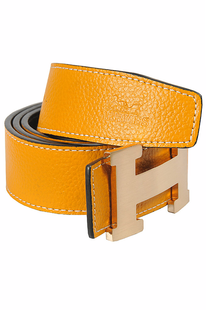 Mens Designer Clothes | HERMES Men's Reversible Leather Belt 69