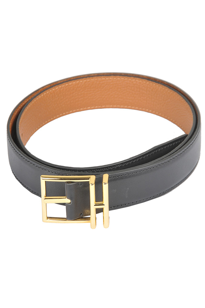 Mens Designer Clothes | HERMES Unisex Reversible Leather Belt 91