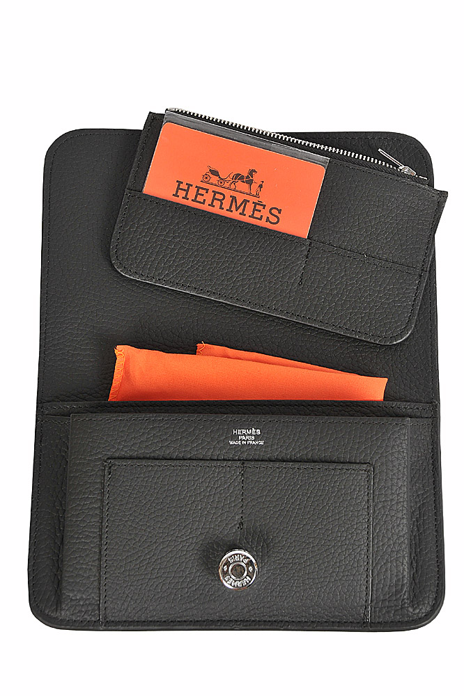 Mens Designer Clothes | HERMES Leather Clutch 57