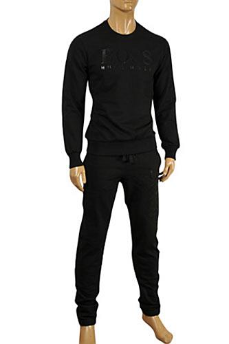 hugo boss cotton tracksuit