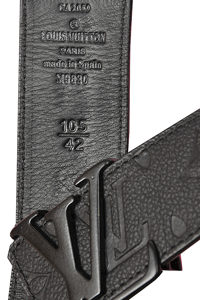 Mens Designer Clothes | LOUIS VUITTON leather belt 85