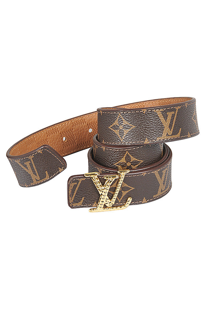 Womens Designer Clothes | LOUIS VUITTON Leather Women Reversible Belt 90