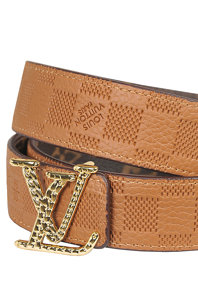 Womens Designer Clothes | LOUIS VUITTON Leather Women Reversible Belt 90