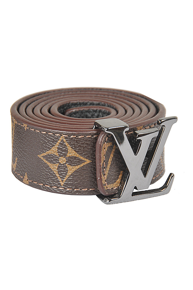 Womens Designer Clothes | LOUIS VUITTON Monogram Leather Women Belt 93