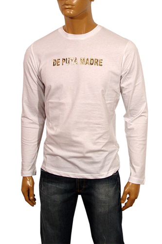 Mens Designer Clothes | Madre Men's Long Sleeve Shirt # 52