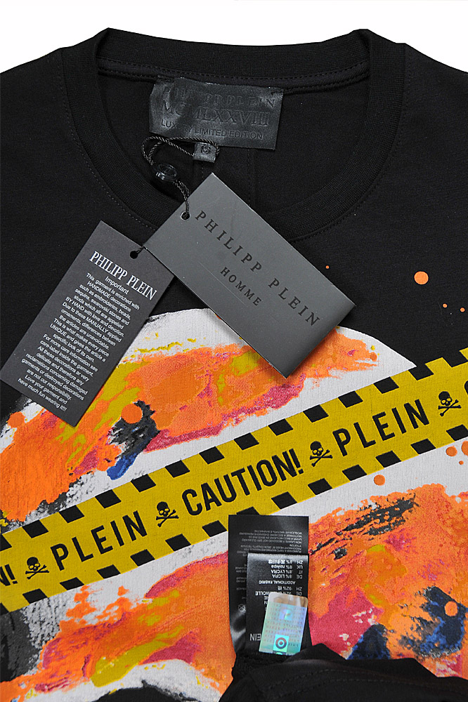 Mens Designer Clothes | PHILIPP PLEIN Cotton T-shirt 5