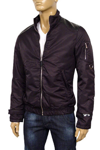 Mens Designer Clothes | PRADA Mens Zip Up Jacket #21