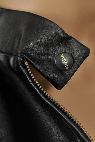 Womens Designer Clothes | PRADA Ladies Artificial Leather Jacket #31