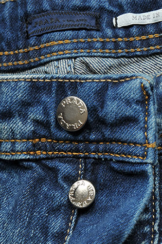 Mens Designer Clothes | PRADA Men's Jeans In Blue #25