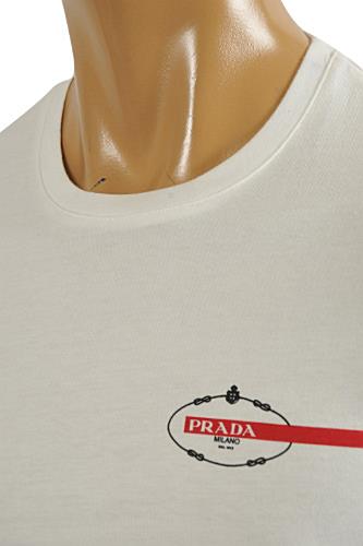 Mens Designer Clothes | PRADA Men's Long Sleeve Fitted Shirt #87