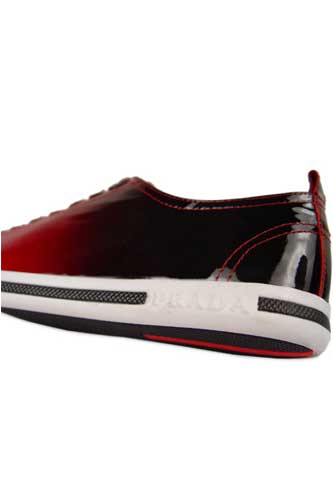 Designer Clothes Shoes | PRADA Ladies Leather Sneaker Shoes #112