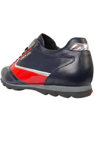 Designer Clothes Shoes | PRADA Mens Leather Sneakers Shoes #178