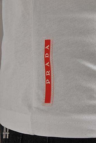 Mens Designer Clothes | PRADA Men's cotton T-shirt with print #104