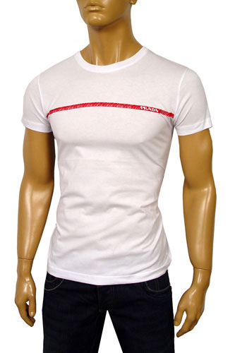 Mens Designer Clothes | PRADA Mens Short Sleeve Tee #49