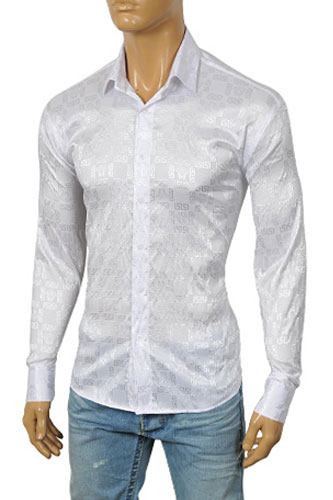 Mens Designer Clothes | VERSACE Men's Dress Shirt #149