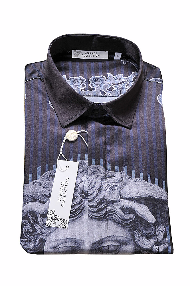 Mens Designer Clothes | VERSACE Medusa Men's Dress Shirt 176