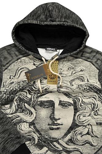 Mens Designer Clothes | VERSACE Warm Knit Hooded Sweater #24