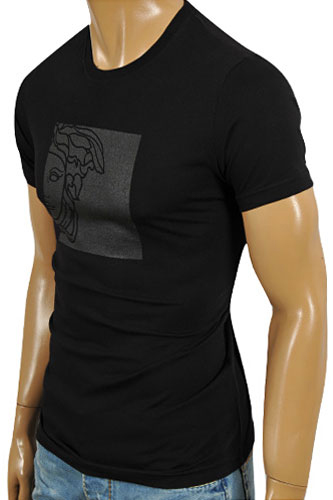 Mens Designer Clothes | VERSACE Men's Fitted T-Shirt #71