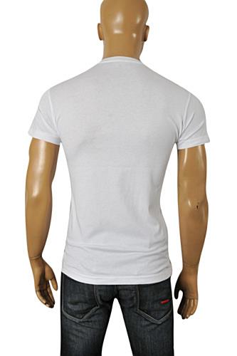 Mens Designer Clothes | VERSACE Men's V-Neck Short Sleeve Tee #76