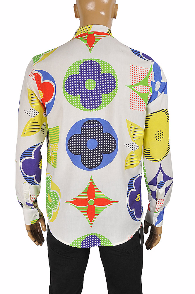 Mens Designer Clothes | LOUIS VUITTON menâ??s monogram colored long sleeve shirt 14