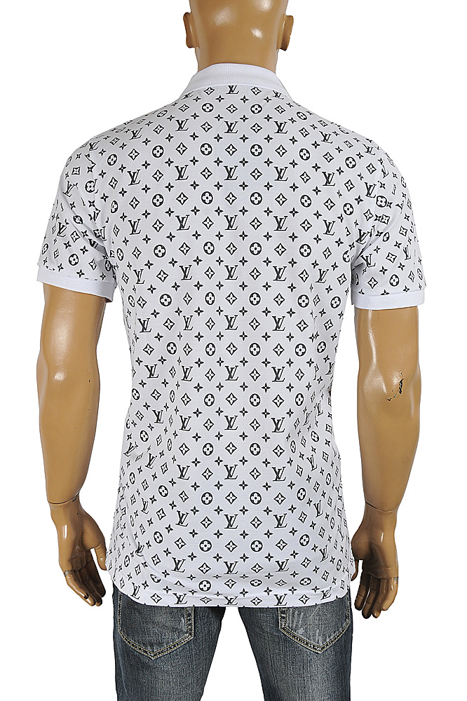Mens Designer Clothes | LOUIS VUITTON Monogram Polo Shirt 27