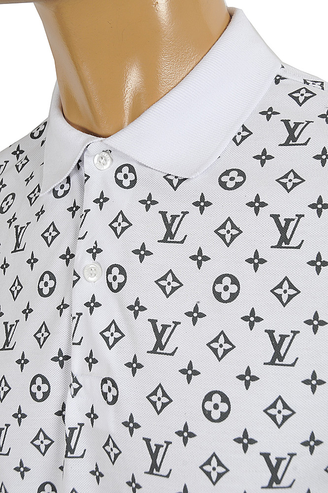 Mens Designer Clothes | LOUIS VUITTON Monogram Polo Shirt 27