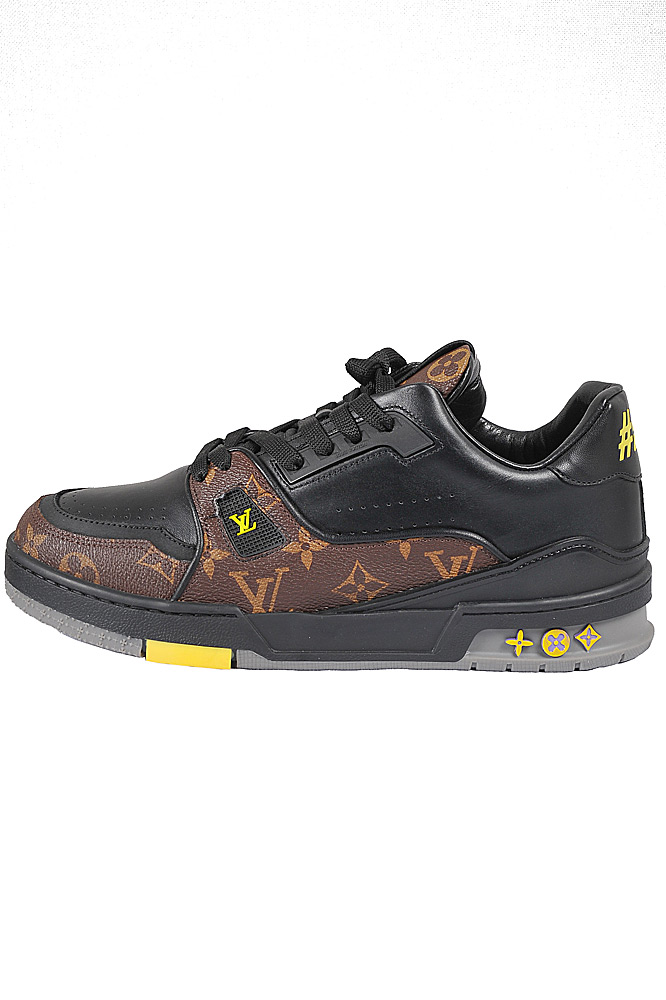 Designer Clothes Shoes | LOUIS VUITTON Menâ??s Leather Sneakers Shoes 307