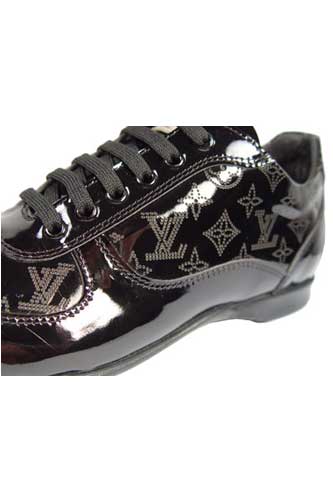 Designer Clothes Shoes | LOUIS VUITTON  Lady's Leather Sneaker Shoes #76