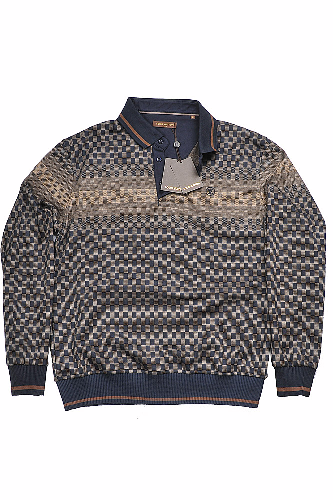 Mens Designer Clothes | LOUIS VUITTON Men's 3 Button Knit Pullover Sweater 12