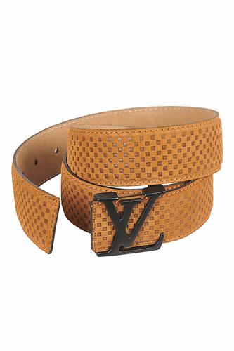 LOUIS VUITTON leather belt 80