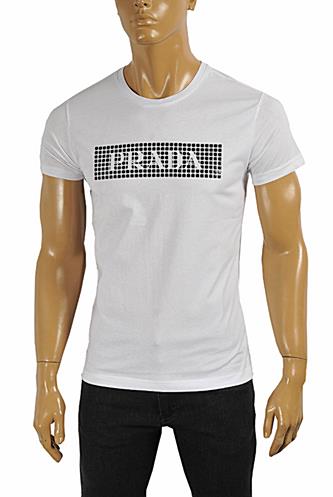 PRADA Men's cotton T-shirt with print #104