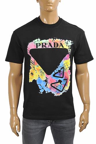 PRADA Men's t-shirt with front logo print 119